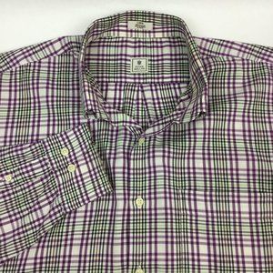 Peter Millar Mens L/S Button Down Shirt Size Large